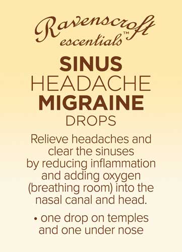 Sinus / Headache / Migraine Drops
